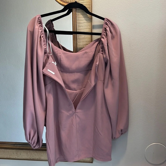 New*Princess‎ Polly Corset Style Mini Dress Mauve - Picture 8 of 12